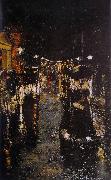 Lesser Ury Leipziger Strabe oil painting reproduction